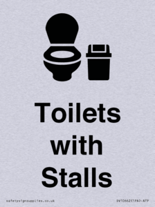 Toilets: Stalls with Sanitary Bin